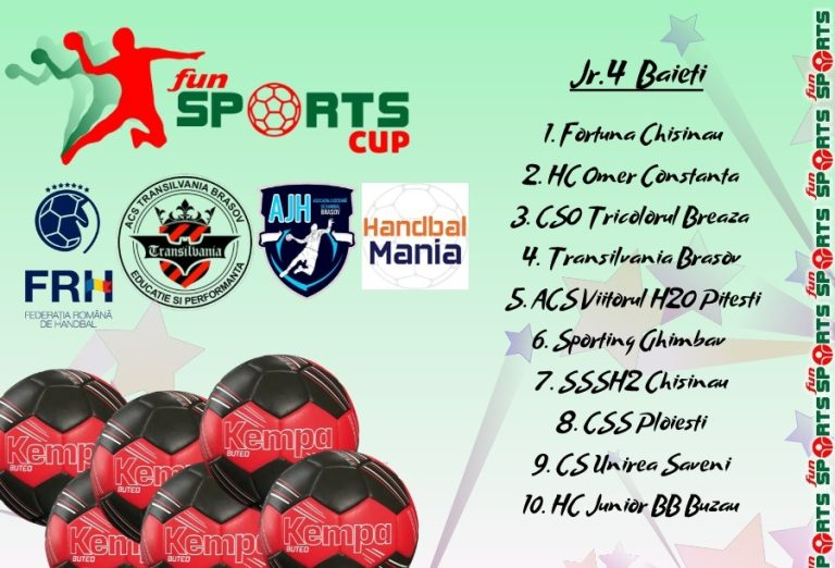 La Brașov începe cel mai mare turneu juvenil de handbal din România! Vezi în ce categorie sunt înscriese echipele de handbal a orașului Săveni!