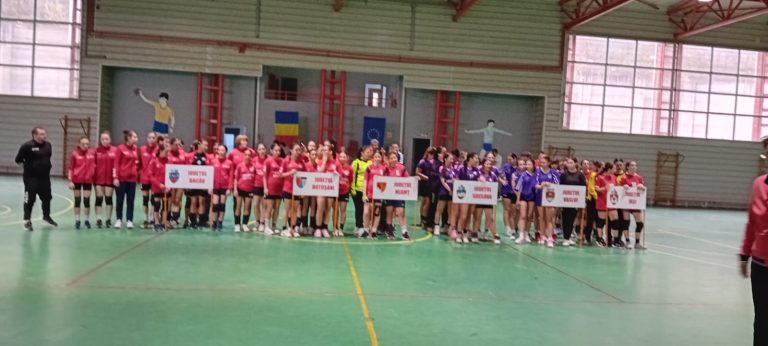 Echipa de handbal a orașului Săveni a obținut locul II,  la Olimpiada Națională a Sportului Școlar!
