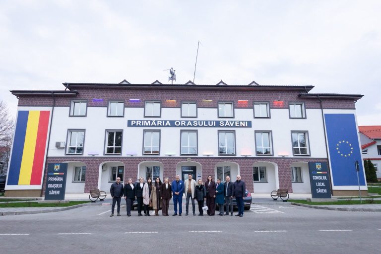 Orașul Săveni din România găzduiește primul workshop din proiectul de dezvoltare urbană verde realizat în parteneriat cu Drochia din Republica Moldova!